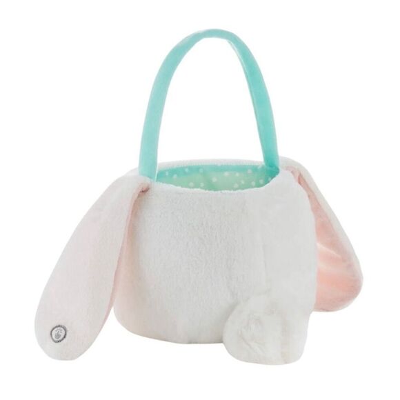 Hallmark Easter Bunny Plush Basket With Sound & Motion New - Picture 2 of 13